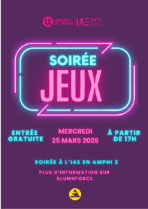 Soirée Jeux 
